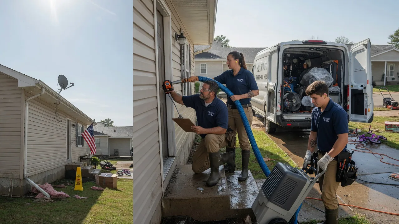 Ceiling Water Damage Restoration in Charlottesville, VA near me